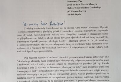 Janusz Kowalski Marek Masnyk Uniwersytet Opolski Lgbt